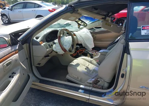 2003 Toyota Camry Solara Sle V6 z USA, uszkodzony, nr VIN 2T1FF28P93C608129